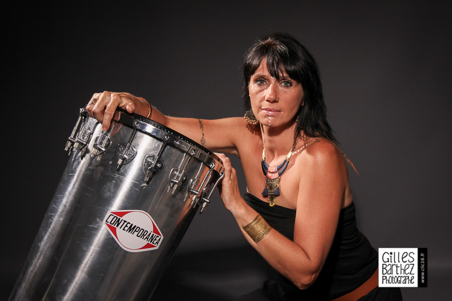 Bunda Blanca percussioniste la maillocherie Batucagouilles Samba ric charente batucada