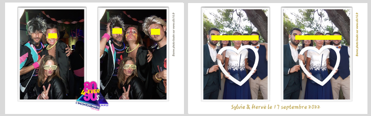 location borne photo photocall ip-image partybox machine musicale animation mariage soirée festive cousinade charente maritime ruffec