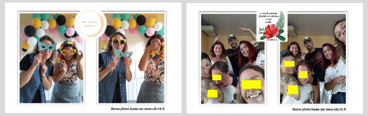 borne photo photobox selfizee vip-box animation soirée saint sylvestre royan reveillon charente maritime